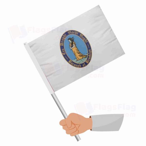 Kings County New York Stick Flag