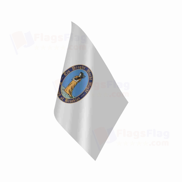 Kings County New York Table Flag