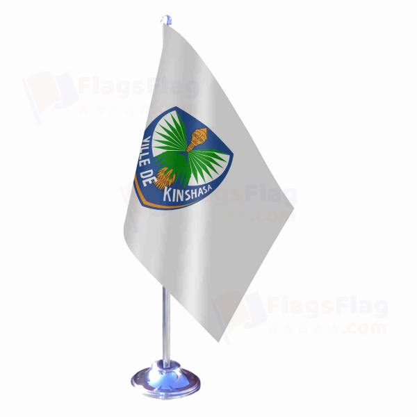 Kinshasa Single Table Flag