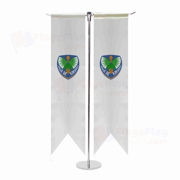 Kinshasa T Table Flags