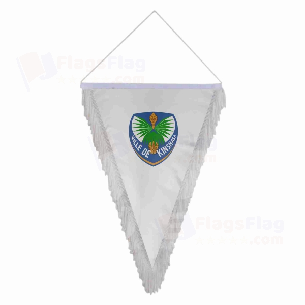 Kinshasa Triangle Fringed Streamers