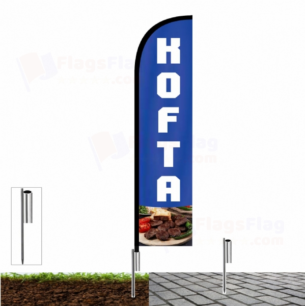 Kofta Beach Flag and Sail Flag