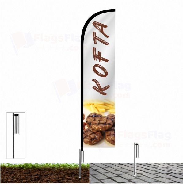 Kofta Beach Flags
