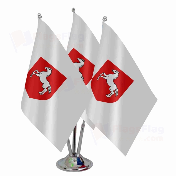 Konin Triple Table Flag