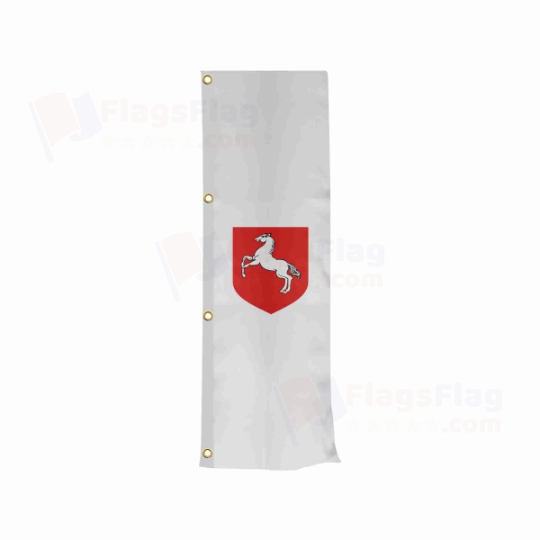 Konin Vertically Raised Flags