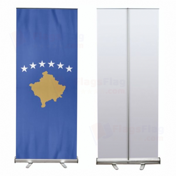 Kosovo Roll Up Banner