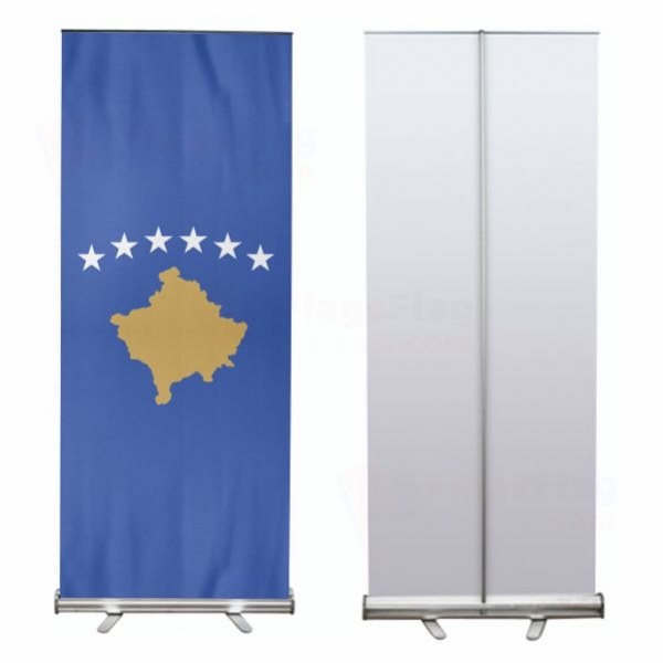 Kosovo Roll Up Banner