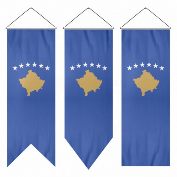 Kosovo Swallowtail Flags