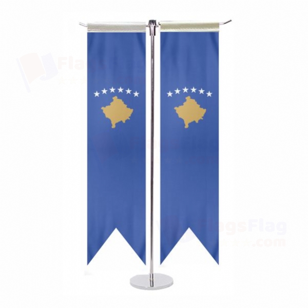Kosovo T Table Flag