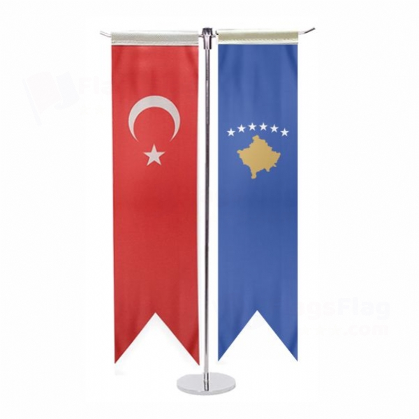Kosovo T Table Flag