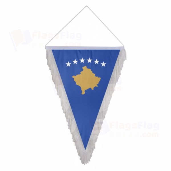 Kosovo Triangle Fringed Streamers