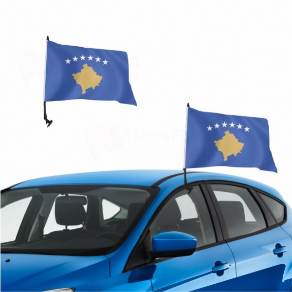 Kosovo Vehicle Convoy Flag
