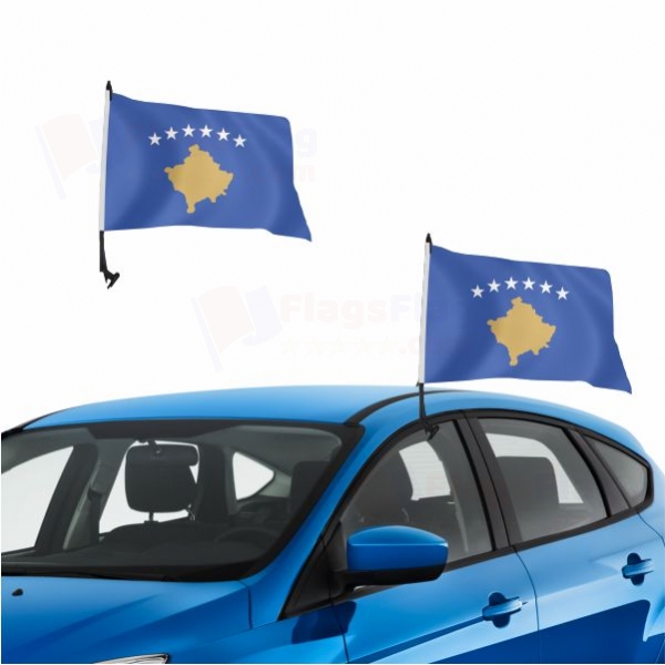 Kosovo Vehicle Convoy Flag