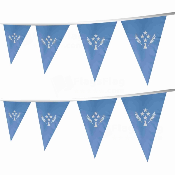 Kosrae Stringed Triangle Flag