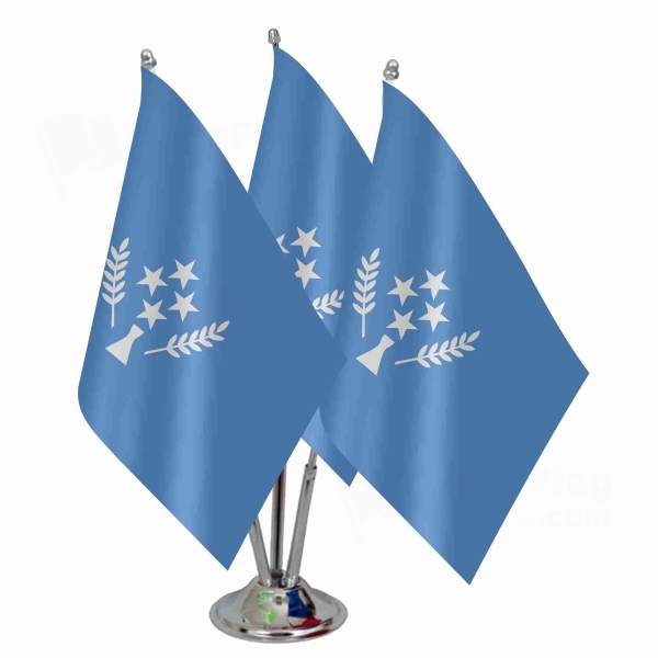 Kosrae Triple Table Flag