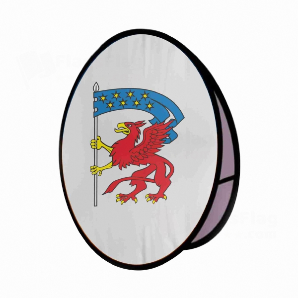 Koszalinski Round Cloth Banner Display Stands