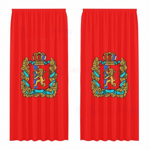 Krasnoyarsk Krai Digital Printed Curtains