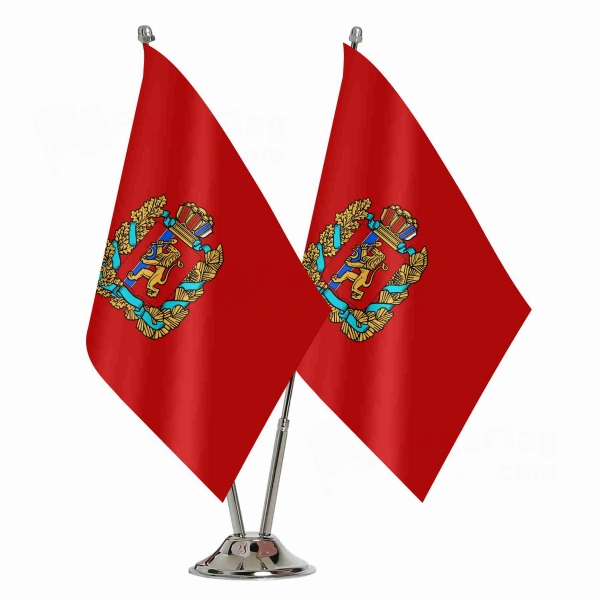 Krasnoyarsk Kray� 2 Table Flags