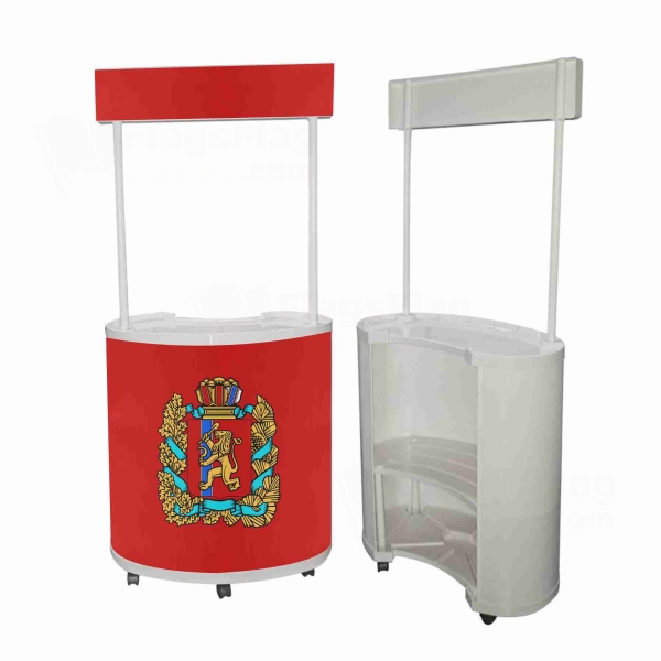 Krasnoyarsk Kray� Round Display Stand