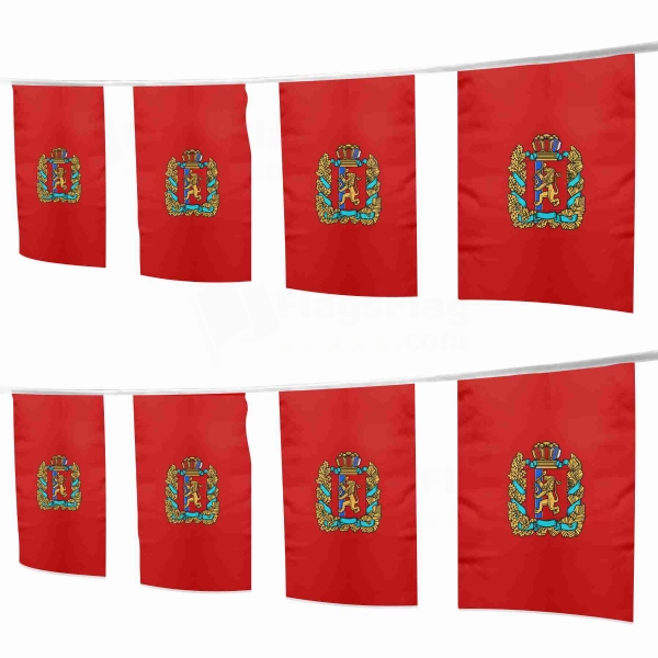 Krasnoyarsk Kray� Square String Flags