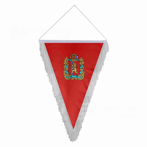 Krasnoyarsk Kray� Triangle Fringed Streamers