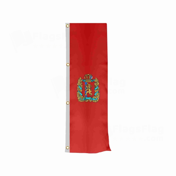 Krasnoyarsk Kray� Vertically Raised Flags