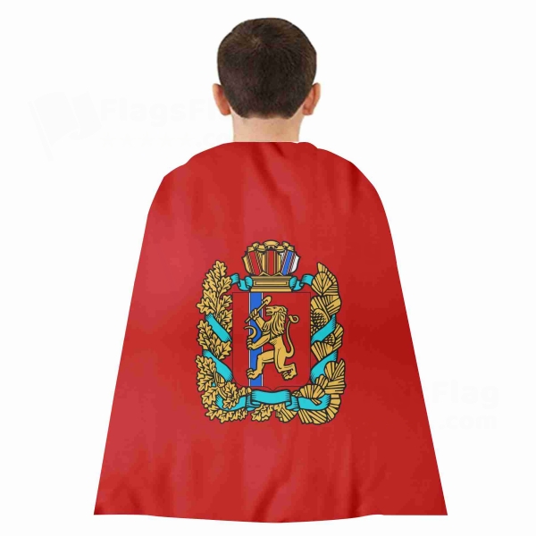 Krasnoyarsk Kray� Woven Fabric Cloak Digital Printing