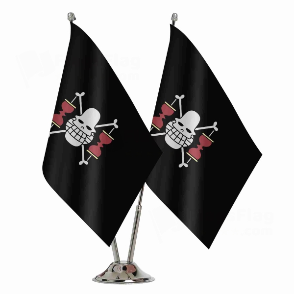 Krieg Pirates Binary Table Flag