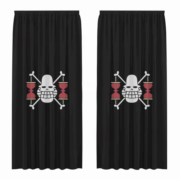 Krieg Pirates Digital Printed Curtains
