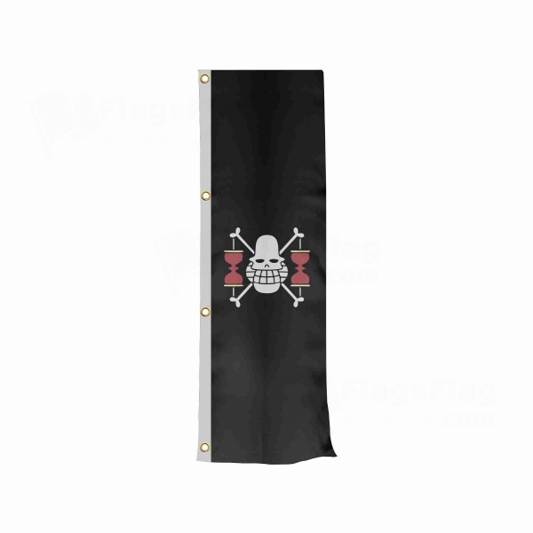Krieg Pirates Vertically Raised Flags