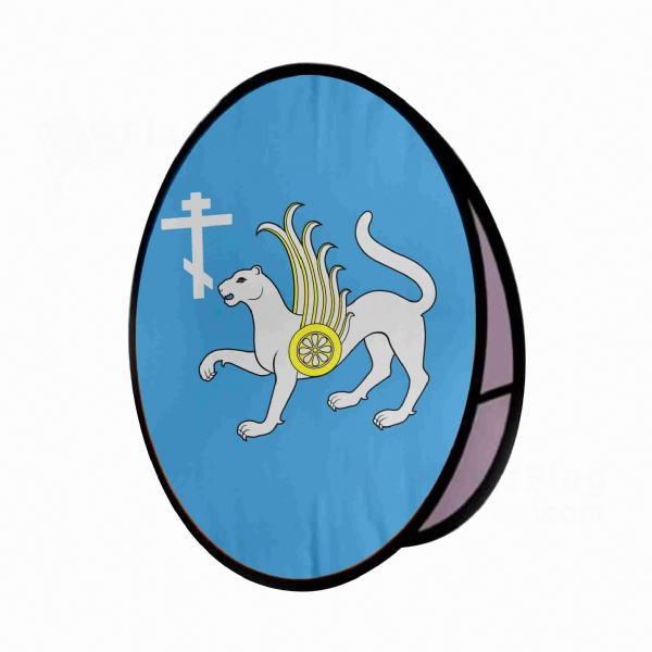 Kryashens Round Cloth Banner Display Stands