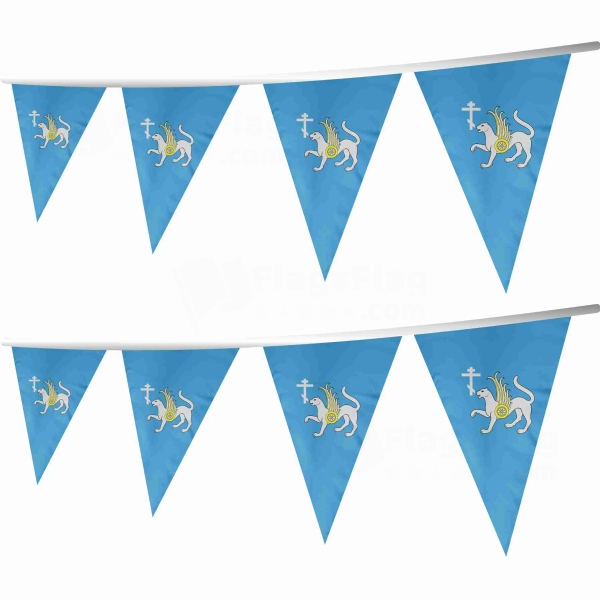 Kryashens Stringed Triangle Flag