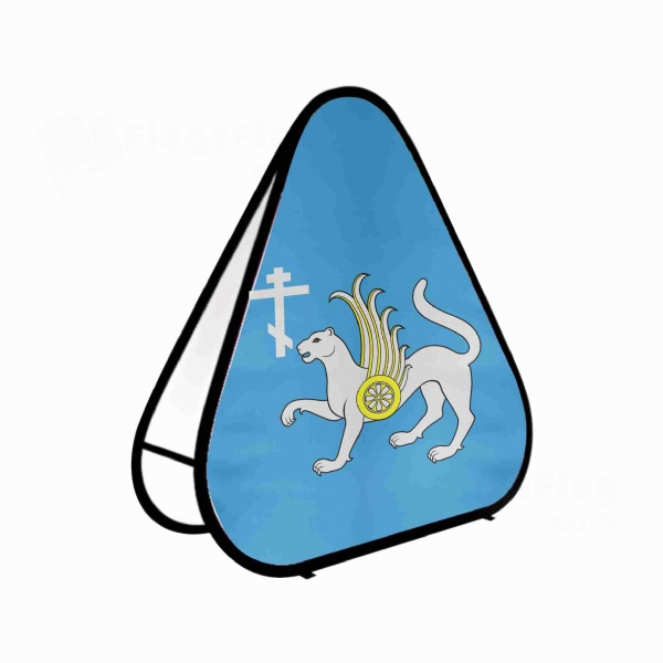 Kryashens Triangle Fabric Banner Display Stands