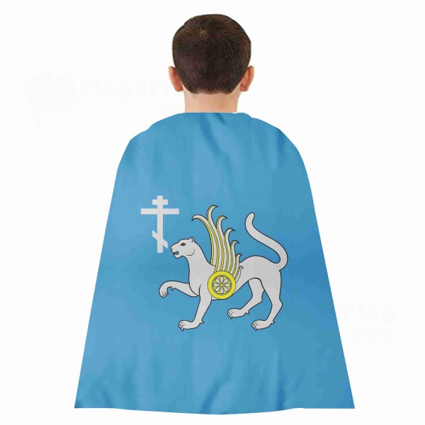 Kryashens Woven Fabric Cloak Digital Printing