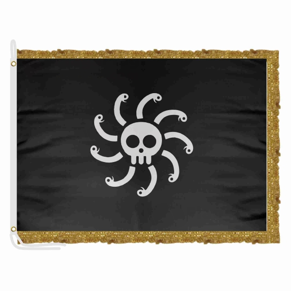 Kuja Pirates Satin Office Flag