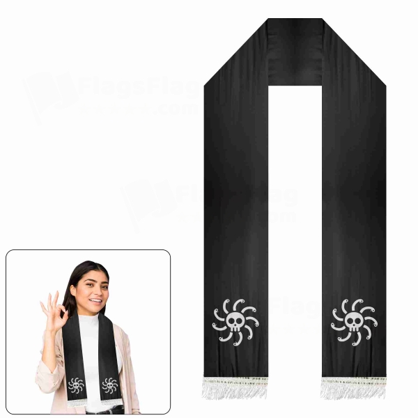 Kuja Pirates Scarf Digital Printing