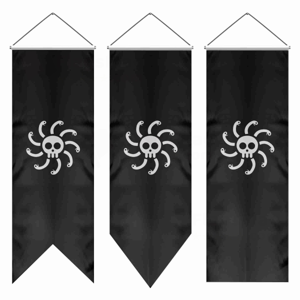 Kuja Pirates Swallowtail Flags