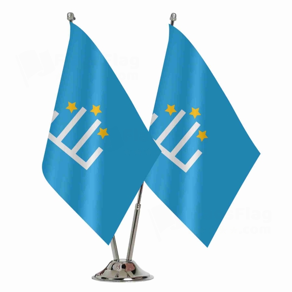 Kumuk Turks Binary Table Flag