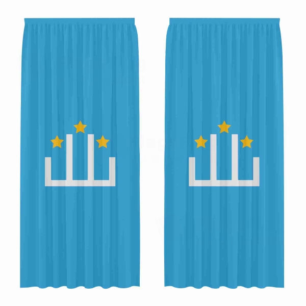 Kumuk Turks Digital Printed Curtains