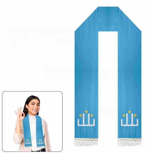 Kumuk Turks Scarf Digital Printing