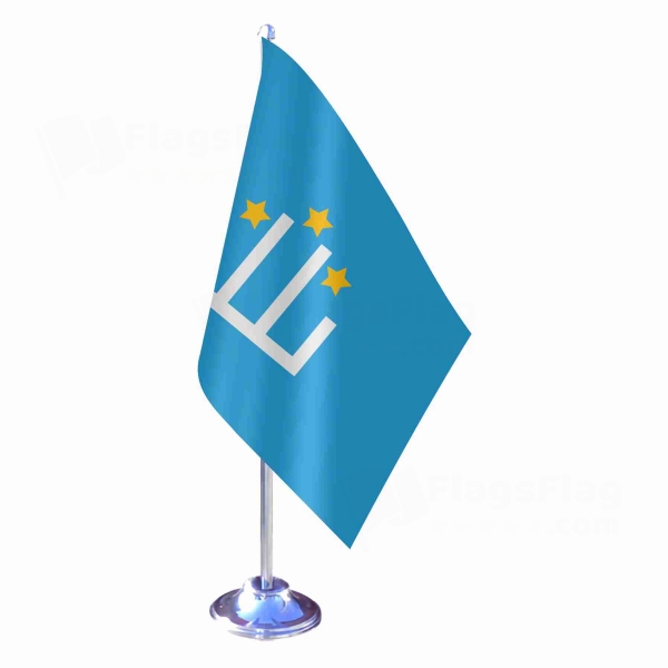 Kumuk Turks Single Table Flag