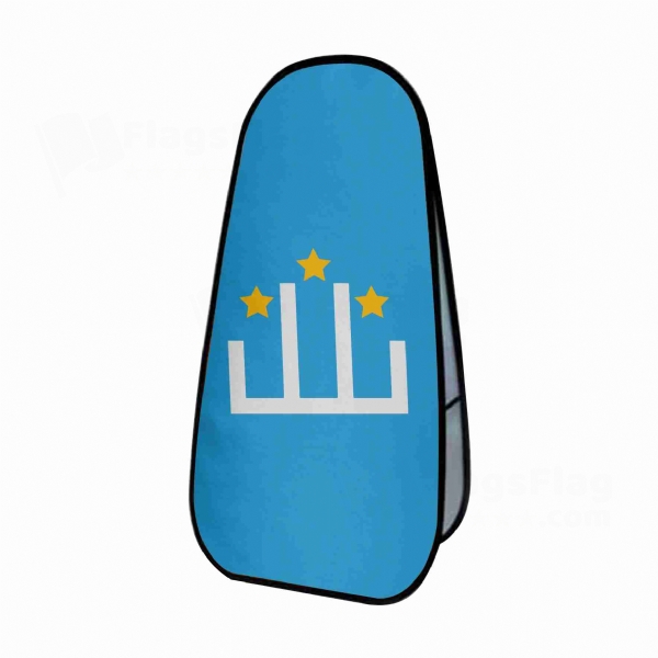 Kumuk Turks Vertical Cloth Banner Display Stands