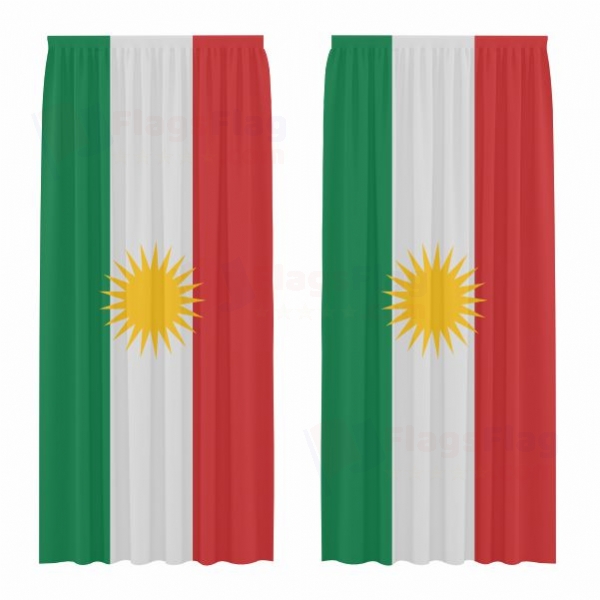 Kurdistan Digital Printed Curtains