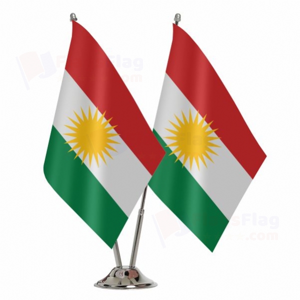 Kurdistan Region Binary Table Flag