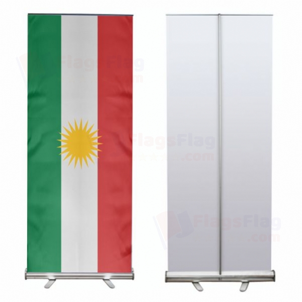 Kurdistan Region Roll Up Banner