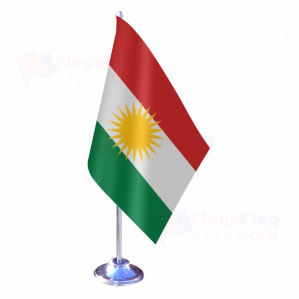 Kurdistan Single Table Flag