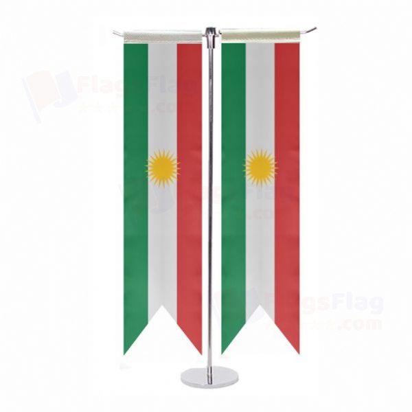 Kurdistan T Table Flag