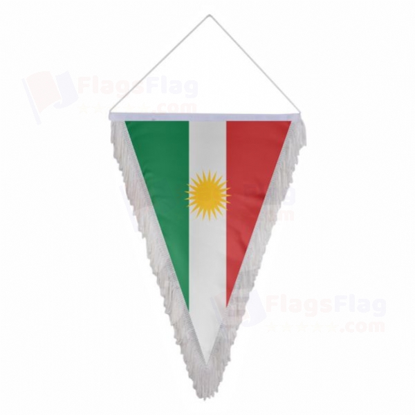 Kurdistan Triangle Fringed Streamers