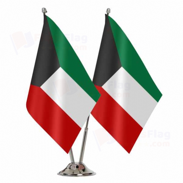 Kuwait 2 Table Flags