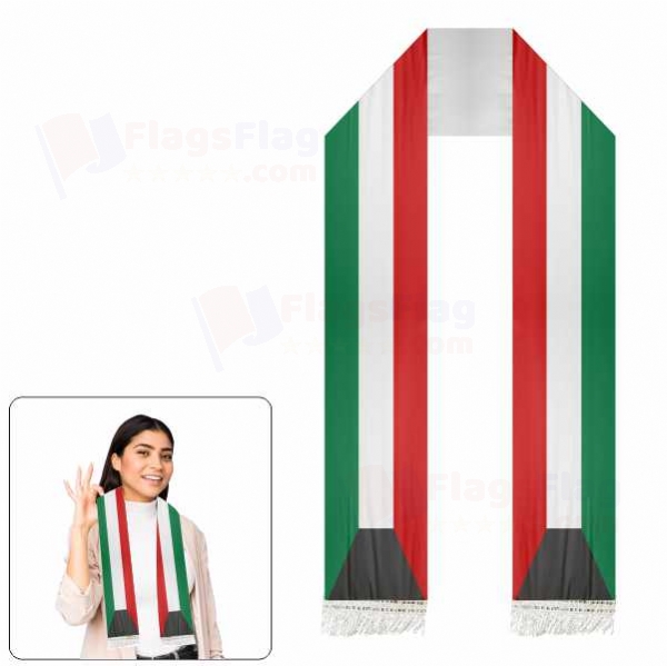 Kuwait Scarf Digital Printing